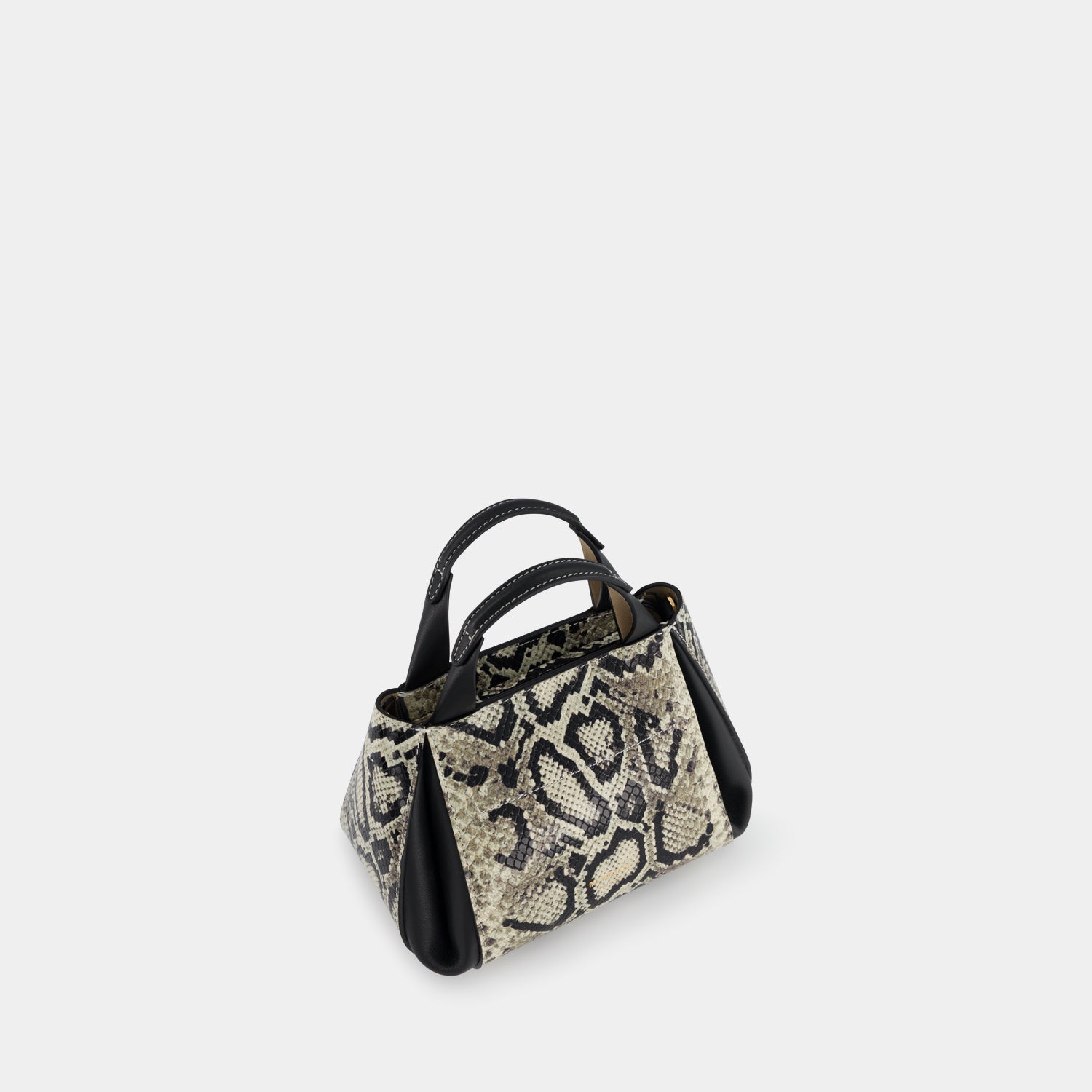 AVY MINI - CALF - PYTHON PRINT