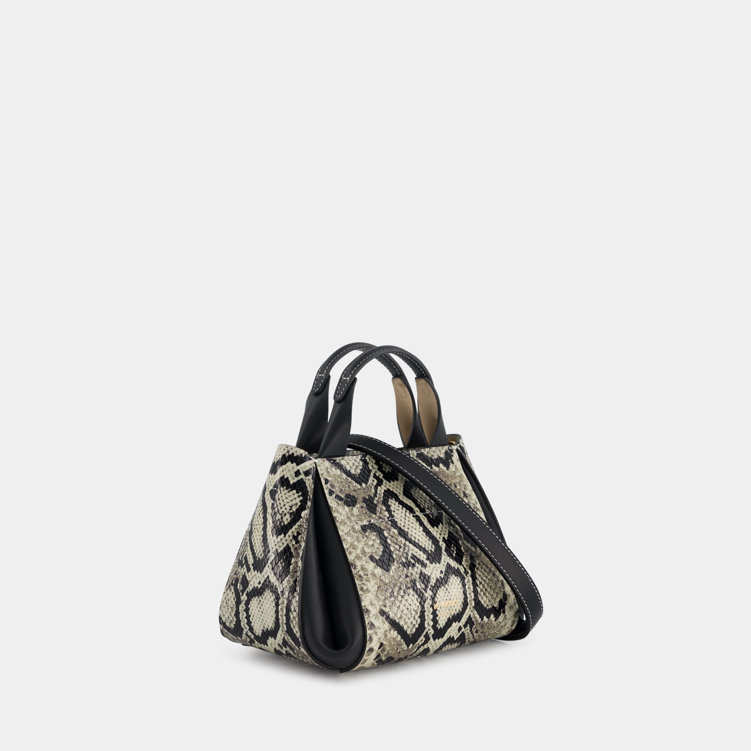 AVY MINI - CALF - PYTHON PRINT