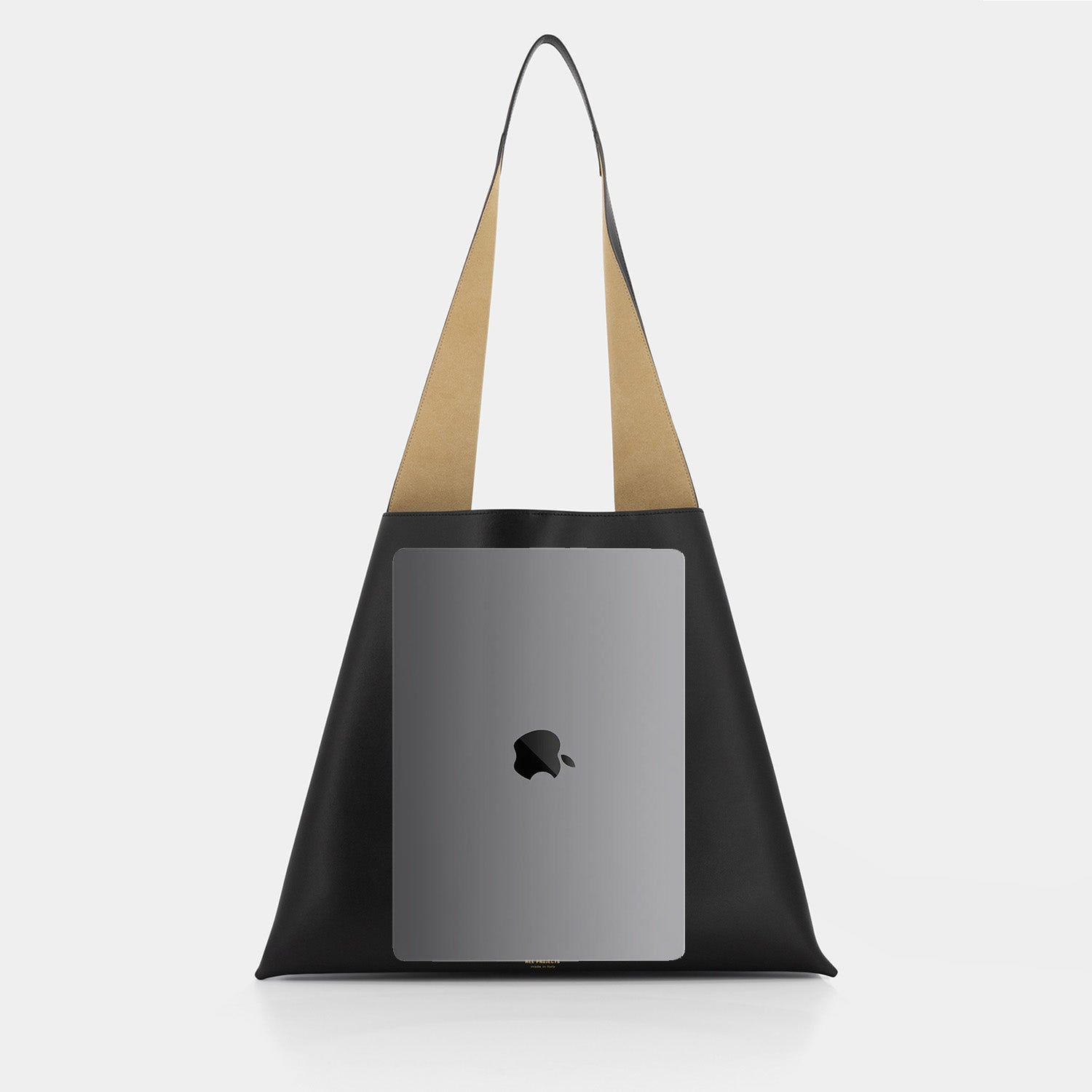 TOTE NESSA - PEBBLE GRAIN - BLACK