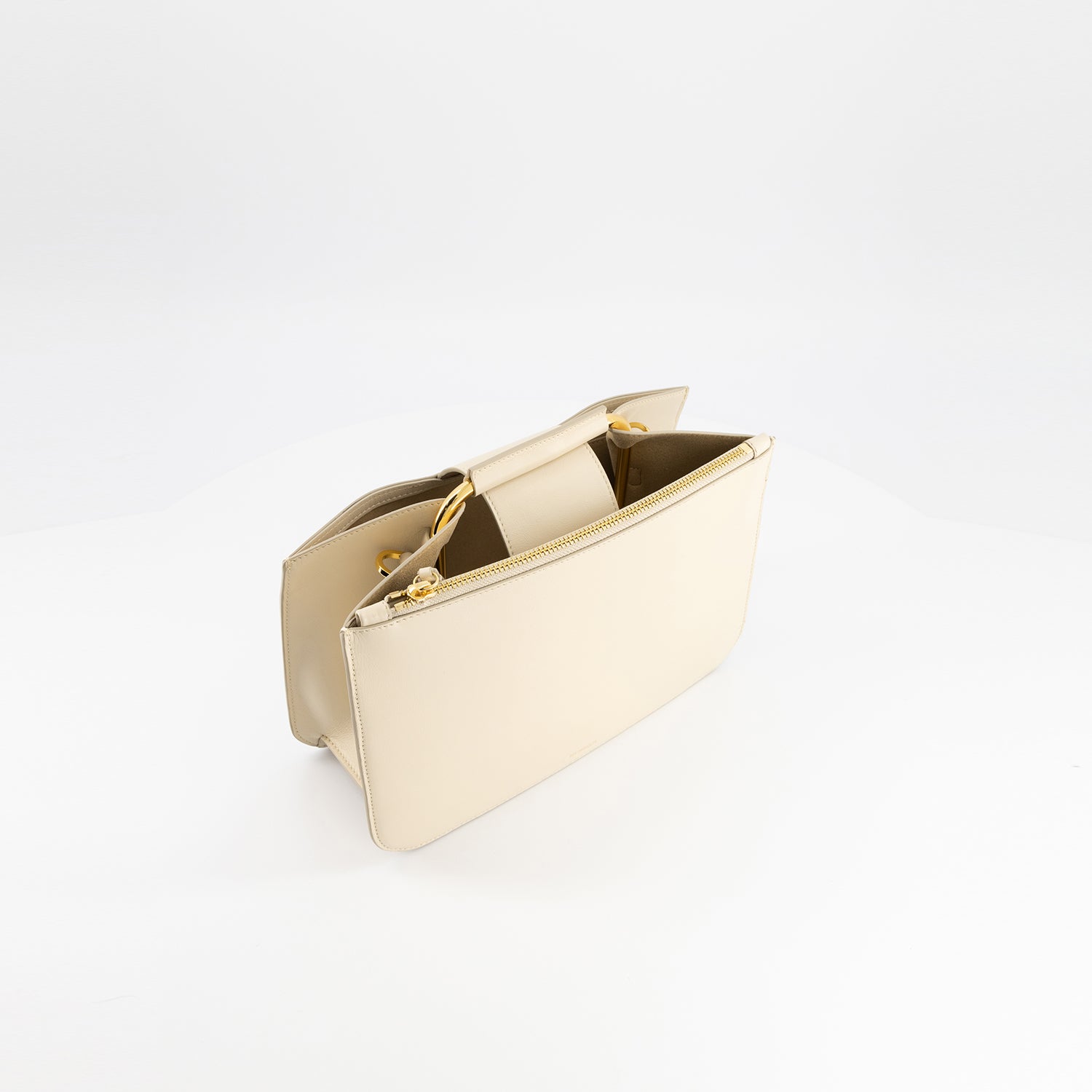 Louis Vuitton Foil Leather Satchel In Gold 10% Off